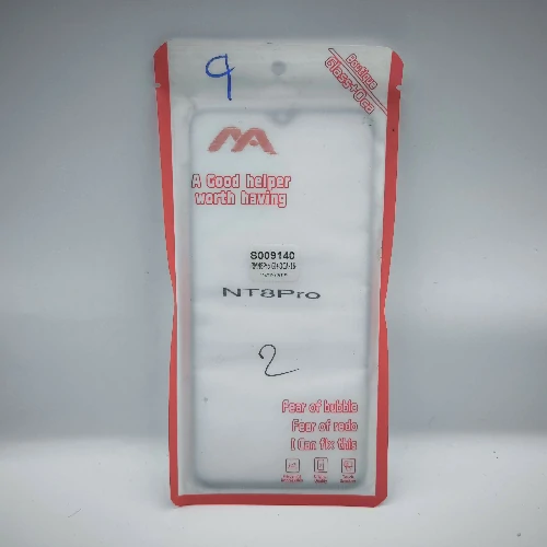 Redmi N8 Pro OCA Glass (OCA / Black)